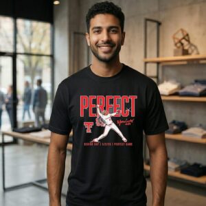Texas Tech Softball Nijaree Canady Perfect Game Siganture T-Shirt