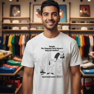 The Simpsons Meet Homer’s Long-Lost Brother New Episode T-Shirt