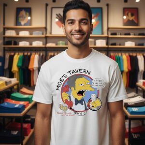The Simpsons Moe’s Tavern Where The Elite Meet To Drink T-Shirt