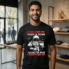 Three Wolves If You Kick Me When I’m Down You Better Pray I Don’t Get Up T-Shirt