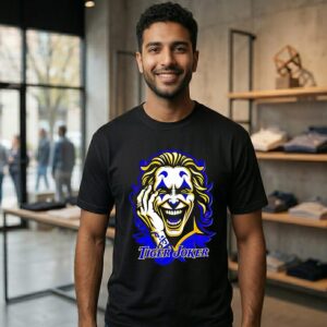 Tiger Joker Maniacal Visage Graphic T-Shirt