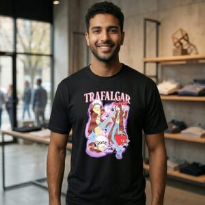 Trafalgar Law One Piece Collage Graphic T-Shirt