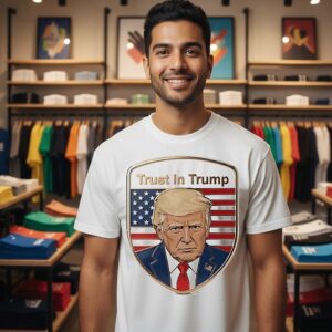 Trust In Trump American’s Shield T-Shirt