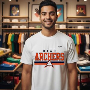 Utah Archers Lacrosse Stripe T-Shirt
