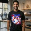 Vladimir Guerrero Sr. And Jr Fake Craft Beer Label T-Shirt