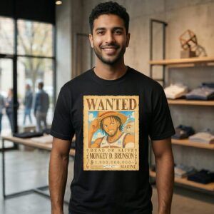 Wanted Dead Or Alive Monkey D. Brunson Knicks Vintage T-Shirt