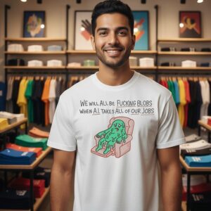 We Will All Be Fucking Blobs When Ai Takes All Of Our Jobs T-Shirt