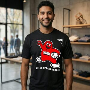 Western Kentucky University Hilltoppers Baseball Big Red Wku Mascot T-Shirt