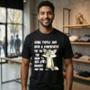 Wolf Coffee Some People Just Need A Sympathetic Pat On The Head With A Hammer Many Times T-Shirt