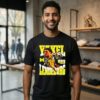 Yaxel Lendeborg 23 Michigan Wolverines Basketball Logo T-Shirt