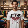 Zane Adam 20 Alabama Crimson Tide Baseball Caricature T-Shirt