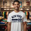 Aaron Judge 99 New York Yankees Signature T-Shirt