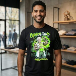 Albert Einstein Mad Scientist Chemical Pump Highly Addictive T-Shirt