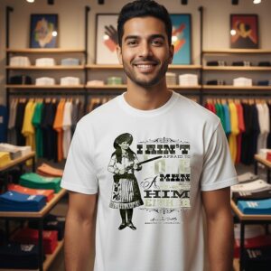 Annie Oakley Aint Afraid To Love Aint Afraid To Shoot Him Either T-Shirt