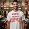 Au Coeur Du Chaos Je Choisis De Nourrir L’espoir T-Shirt