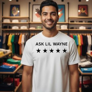 Big Lex Wore A Ask Lil Wayne T-Shirt