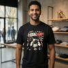 Biker Hooligan Watch This Beat Go In Hooligan Vintage T-Shirt