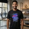 Buffalo Bills And New York Yankees Two Teams One Heart Scratch T-Shirt