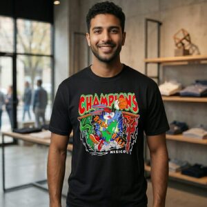 Bugs Bunny Mexico Champions Basketball Funny T-Shirt