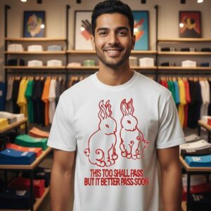 Bunny This Too Shall Pass But It Better Pass Soon T-Shirt