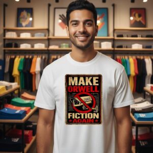 Camera Make Orwell 1984 Fiction Again T-Shirt