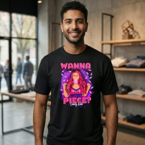 Candy Kate Wanna Piece Love Wrestling Bubblegum T-Shirt