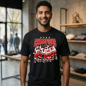 Carolina Hockey 2026 Champions Celebration All Team T-Shirt