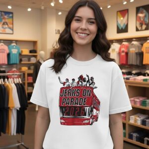 Carolina Hockey Stanley Cup Jerks On Parade 2026 T-Shirt