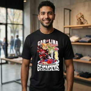 Carolina Hurricanes Beat Montreal Canadiens 2026 NHL Eastern Conference Champions Mascot T-Shirt