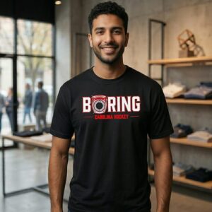 Carolina Hurricanes Hockey Boring Stanley Cup Champions T-Shirt