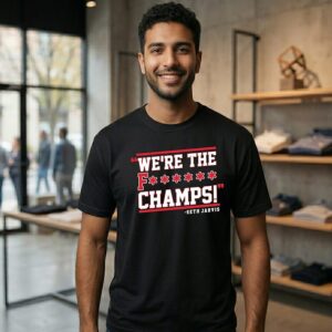 Carolina Hurricanes Seth Jarvis We’re The Fucking Champs T-Shirt