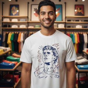 Christian Pulisic USA Soccer Sketch T-Shirt