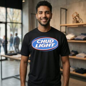 Chud Light Bud Light Parody Logo T-Shirt