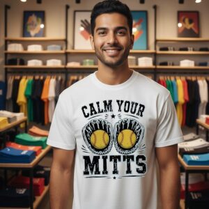 Clam Your Mitts Baseball T-Shirt