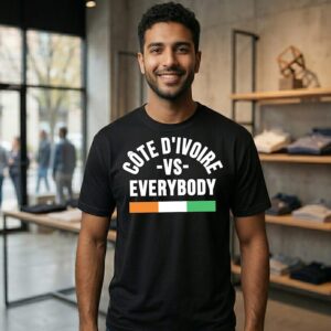 Cote D’ivoire Vs. Everybody 2026 Fifa World Cup T-Shirt
