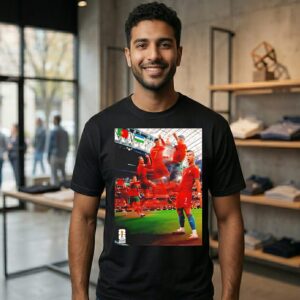 Cristiano Ronaldo The First Man To Score At Sixfifa World Cup Tournaments T-Shirt