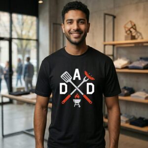 Dad Chef Grill Icons Classic T-Shirt