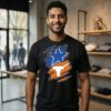 Dallas Cowboys And Texas Longhorn Two Teams One Heart Scratch T-Shirt
