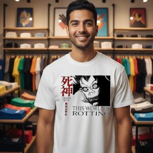 Death Note This World Is Rotting T-Shirt