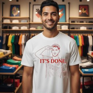 Declan Rice It’s Not Done Sketch Graphic T-Shirt