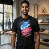 Detroit Lions And Detroit Pistons Two Teams One Heart Scratch T-Shirt