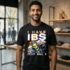 Gangster Skeleton I Have Ibs Itchy Ball S T-Shirt