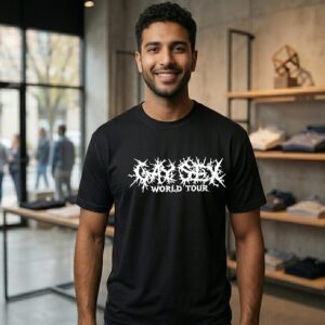 Gay Sex World Tour Death Metal T-Shirt