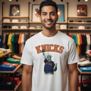 Go New York Go Statue Of Liberty NBA Finals 2026 T-Shirt