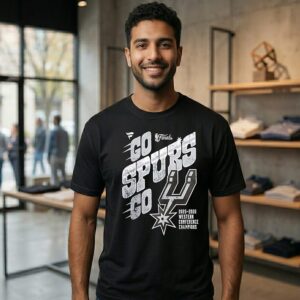 Go Spurs Go 2025-2026 NBA Western Conference Champions San Antonio Spurs T-Shirt