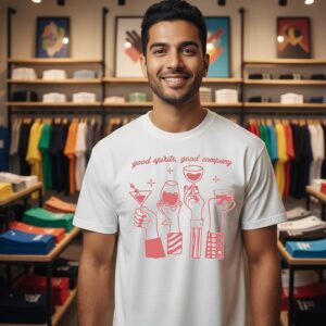 Good Spirits Good Company Butter T-Shirt