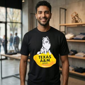 Husky Texas A And M Aggies Lemon T-Shirt