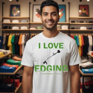 I Love Edging I’ve Been Edding For Over 10 Years T-Shirt