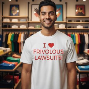 I Love Frivolous Lawsuits T-Shirt