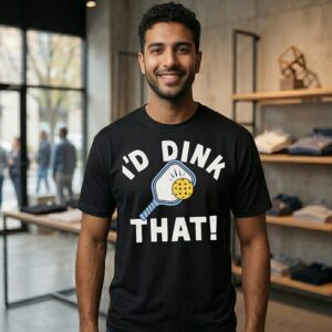 I’d Dink That Pickleball T-Shirt